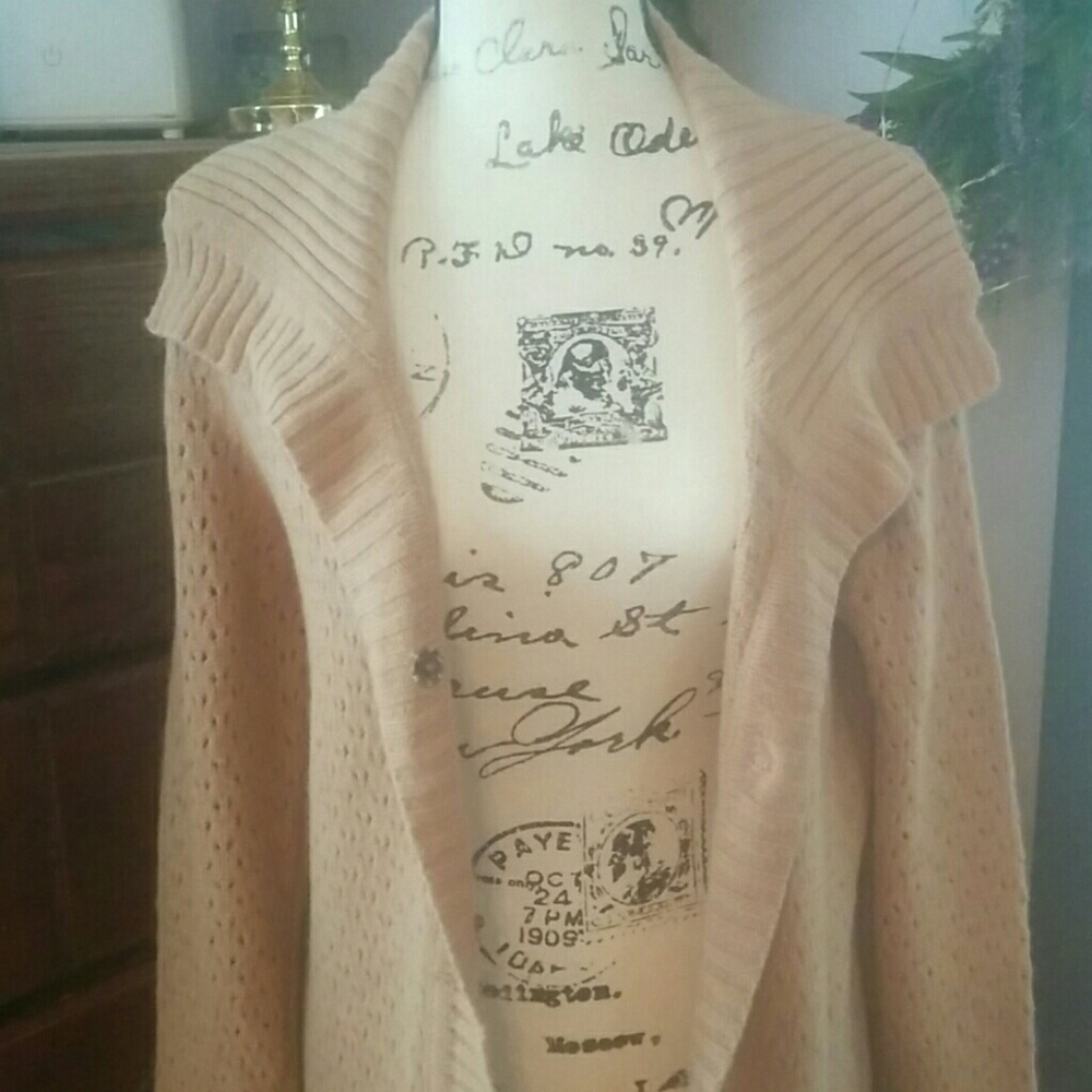 Long sweater coat
